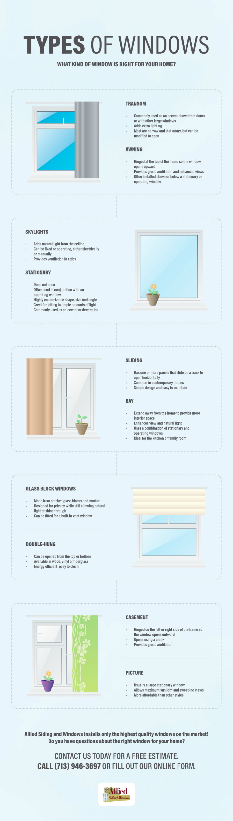window types