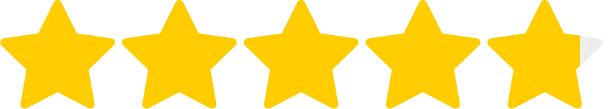4.9 stars